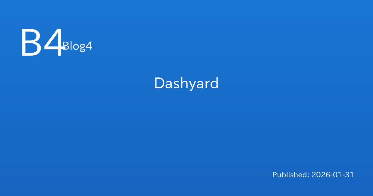 Dashyard 